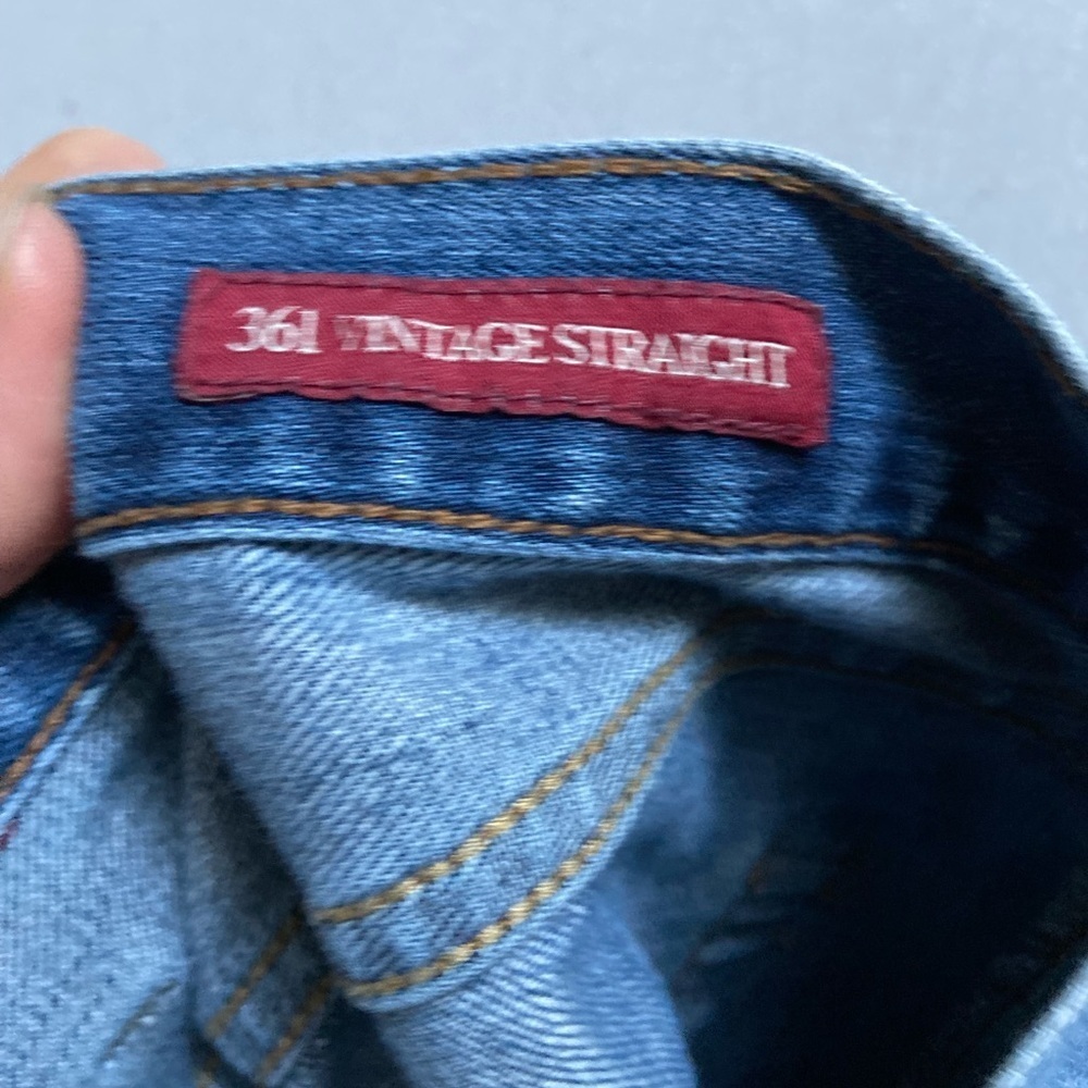 Lucky Brand 361 Vintage Straight Leg Jeans Medium Wash Men’s Sz 32 - Picture 12 of 15